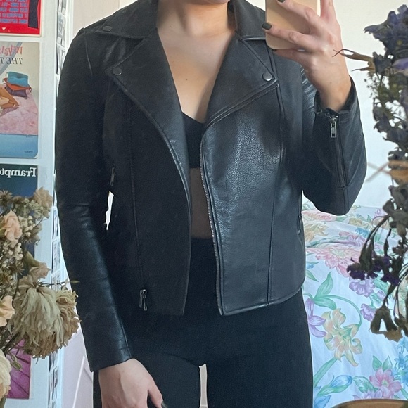 Leather BDG jacket - Picture 1 of 5